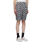 Stolen Girlfriends Club Black and White Cross Town Shorts
