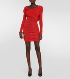 Giuseppe di Morabito Hooded jersey minidress