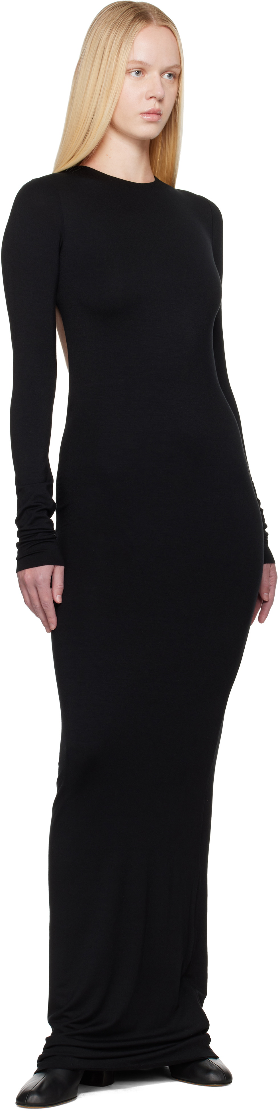 ÉTERNE Black Stella Maxi Dress