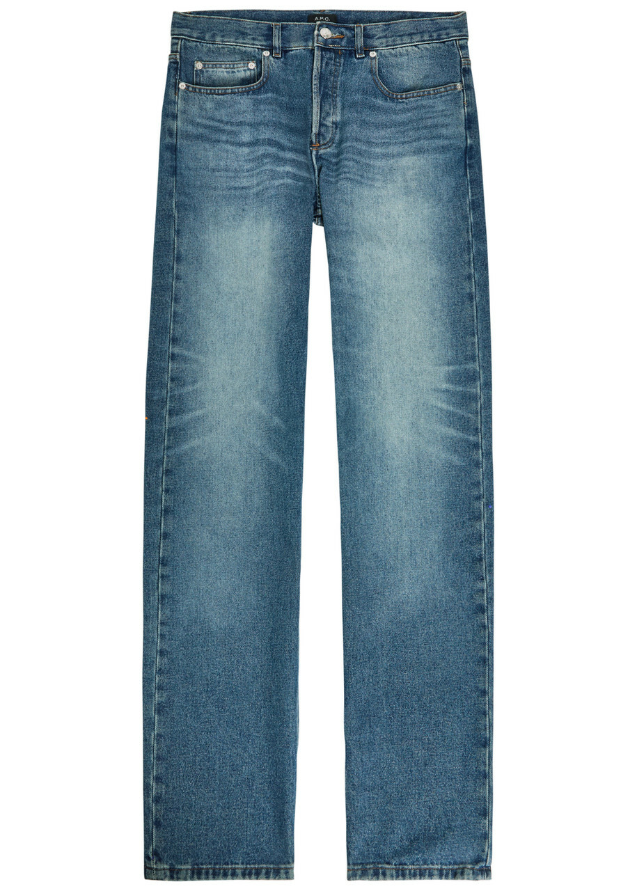 A.P.C. x Jean Touitou Booster Cargo Pant in Marine A.P.C.
