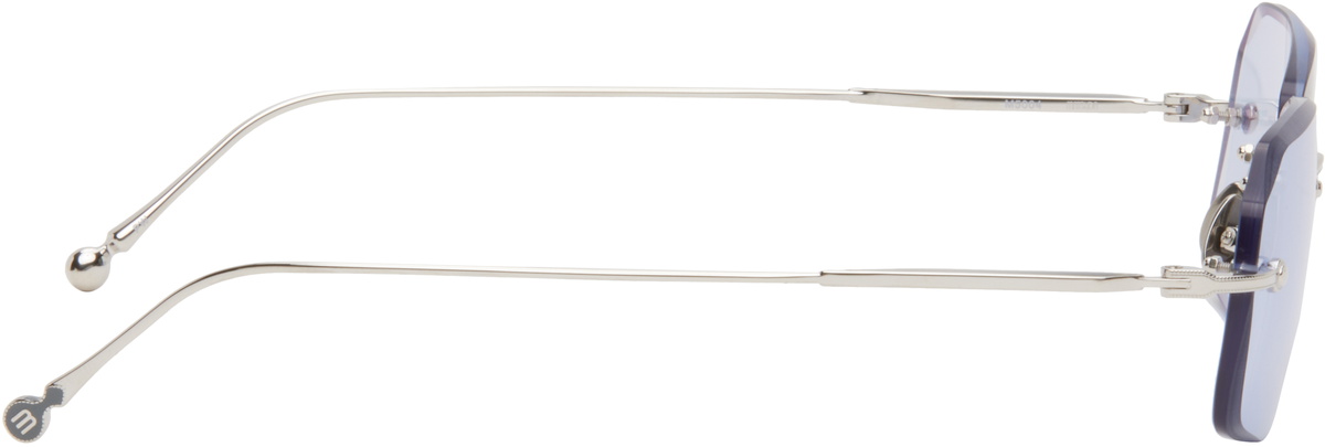 【美品】MATSUDA M5004 Matsuda Official | M5004 Rectangle Sunglasses - Hand Made in