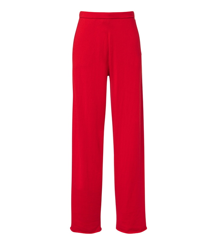 Photo: Extreme Cashmere N°353 Relax cotton and cashmere straight pants