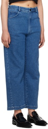 Cordera Indigo Straight-Leg Jeans
