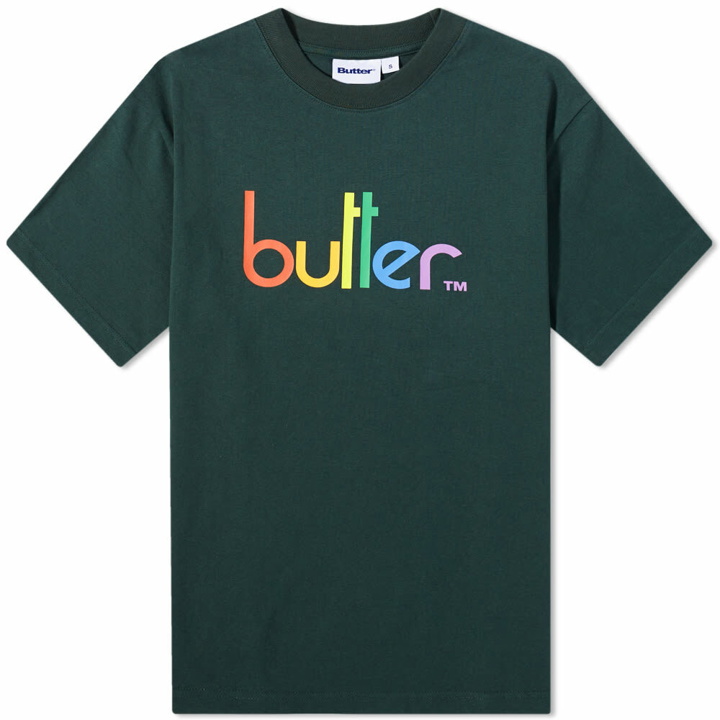 Photo: Butter Goods Men's Colours T-Shirt in Forest Green