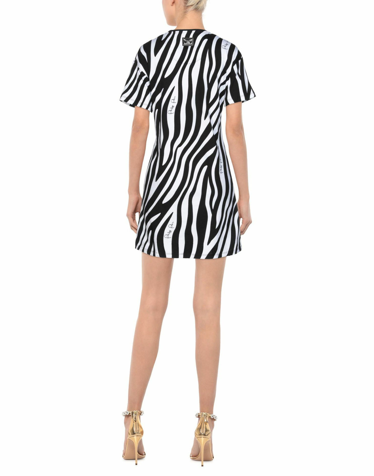 Philipp Plein Womens Mini dress in White