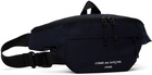 Comme des Garçons Homme Navy Cordura Belt Bag