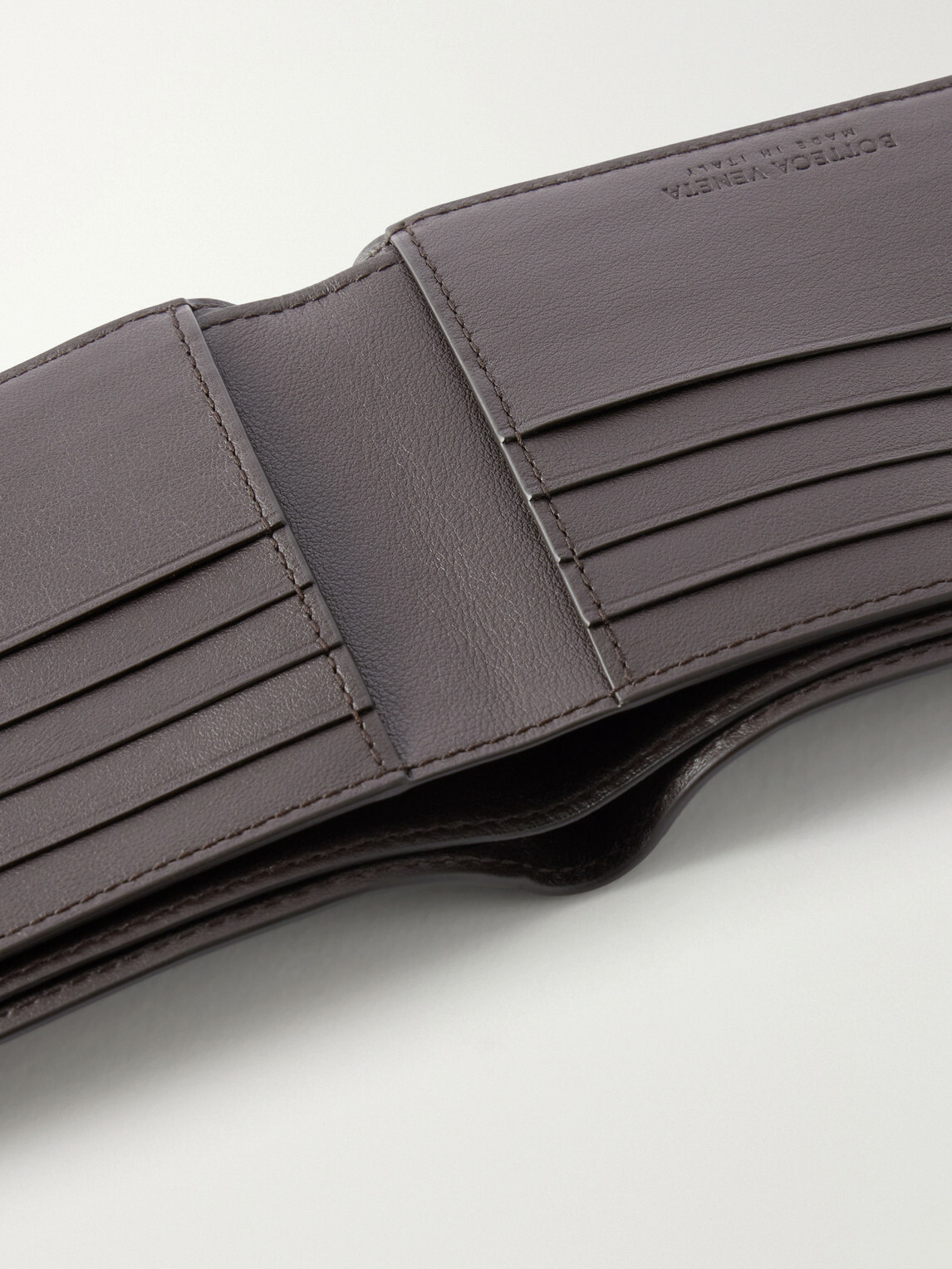 Bottega Veneta - Intrecciato Leather Billfold Wallet