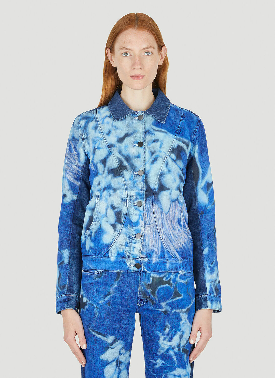 Paula Canovas del Vas Printed Denim Jacket