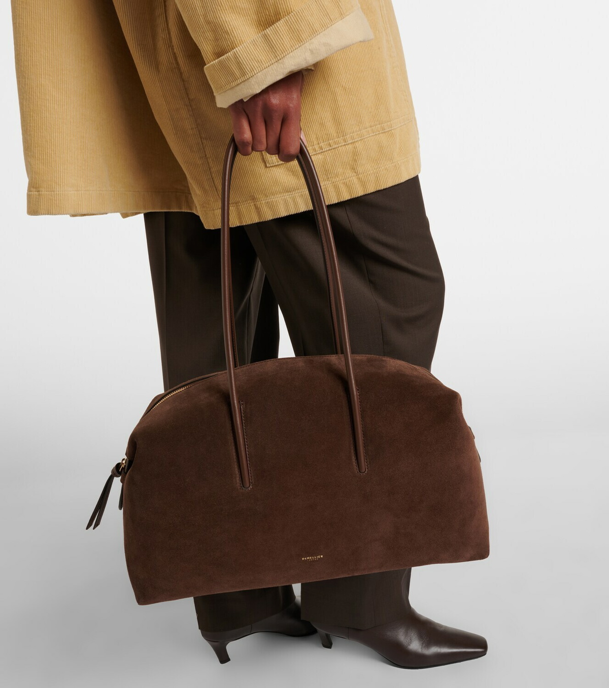 DeMellier Stockholm Large suede tote bag