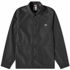 Danton Men's Back Print Coverall Jacket in Black