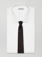 Mr P. - 8cm Houndstooth Wool and Silk-Blend Tie