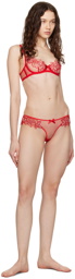 Agent Provocateur Red Lindie Bra
