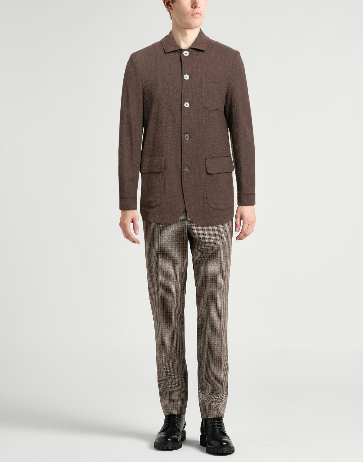 Emporio Armani Mens Jacket in Brown