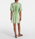 Velvet Lucy patterned cotton minidress