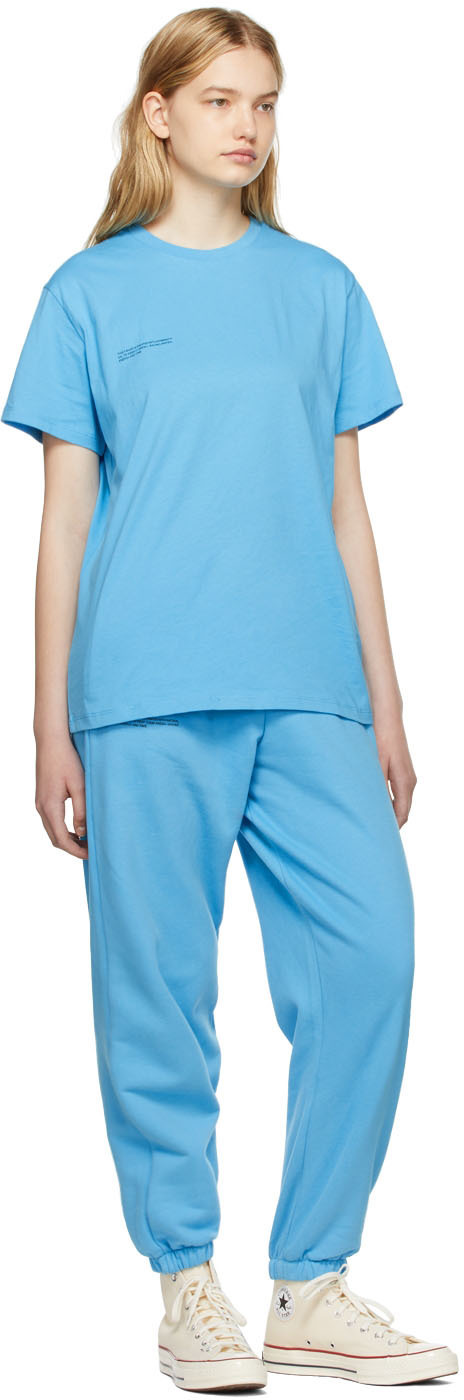 PANGAIA Blue Organic Cotton T-Shirt