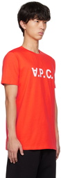 A.P.C. Red VPC T-Shirt