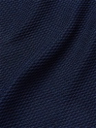 Giuliva Heritage - Giacomo Textured-Cotton T-Shirt - Blue