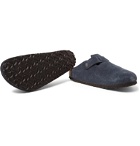 Birkenstock - Boston Suede Sandals - Blue