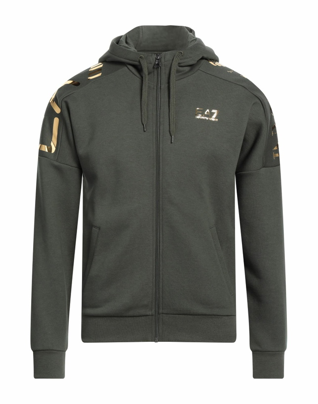 Photo: Ea7 Mens Sweatshirt Military in Green