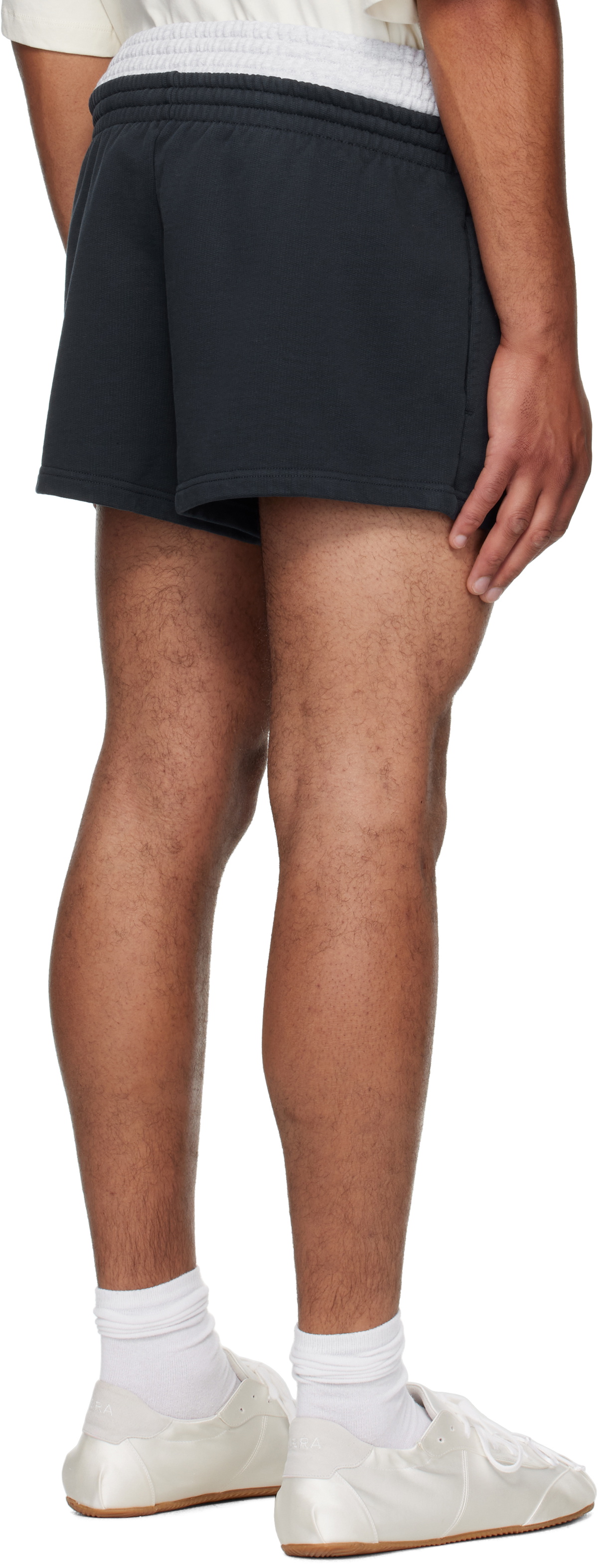 ABRA SSENSE Exclusive Navy Building Shorts
