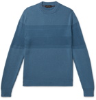 Loro Piana - Ribbed Cashmere Sweater - Blue