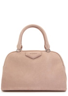 Givenchy Antigona East-west Medium Suede top Handle bag - Beige - One Size