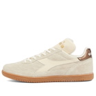Diadora Gold Indoor Hairy Sneaker in Beige Bleached