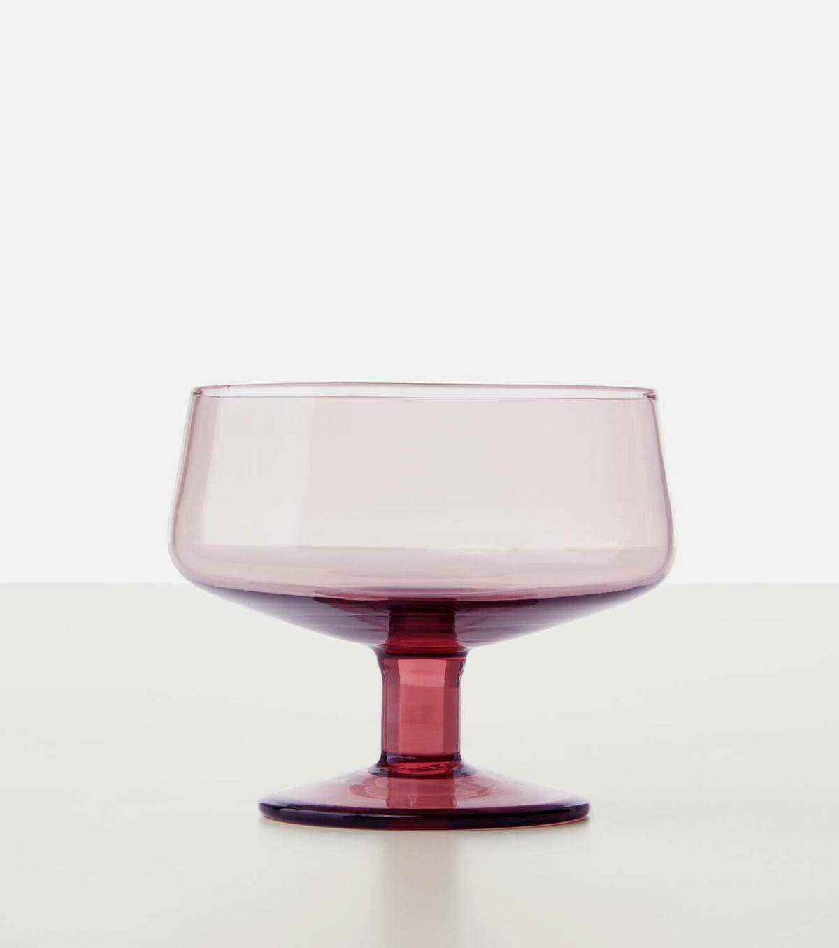 Bitossi Diseguale set of 6 glass ice cream bowls