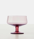 Bitossi Diseguale set of 6 glass ice cream bowls