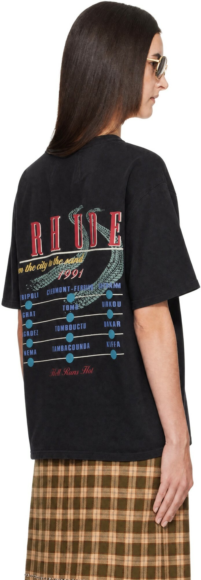Rhude Black 'The Desert Decides' T-shirt