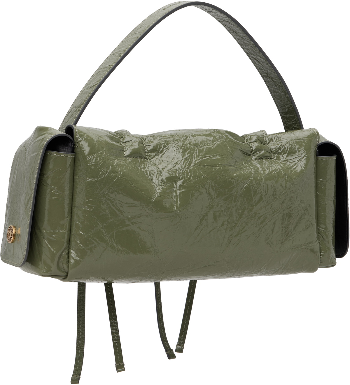 Acne Studios Khaki Multipocket Shoulder Bag
