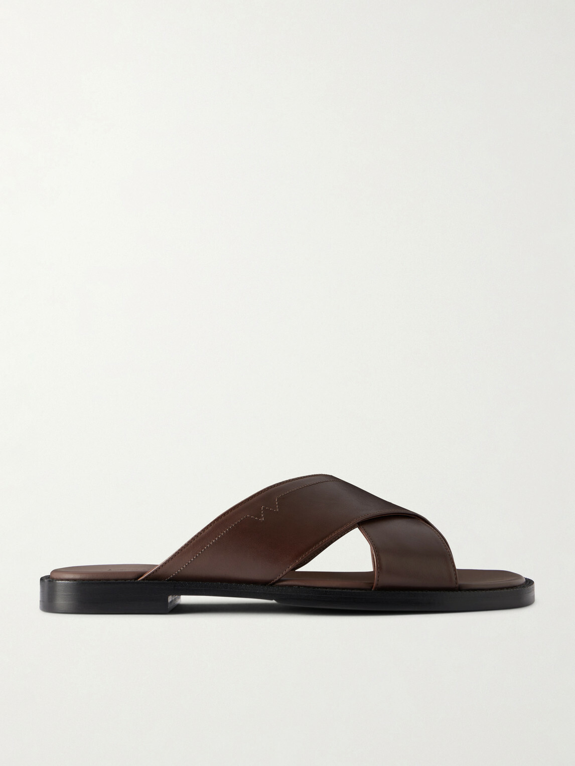J.M. Weston - Leather Sandals - Brown
