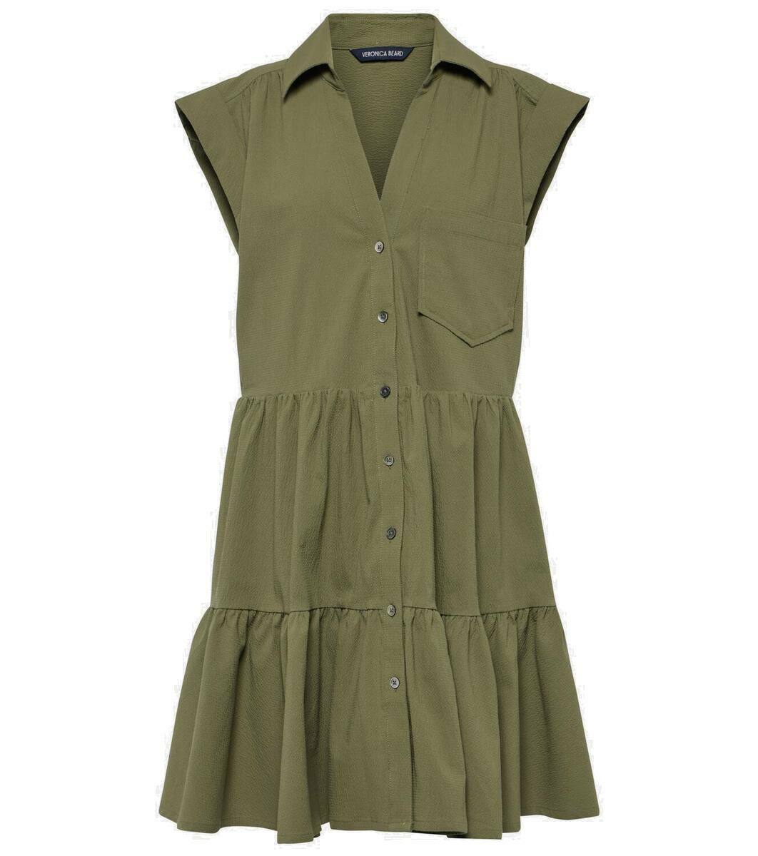 【Veronica Beard】 Trisha tieredコットンミニドレス Veronica Beard Trisha tiered cotton minidress Veronica Beard