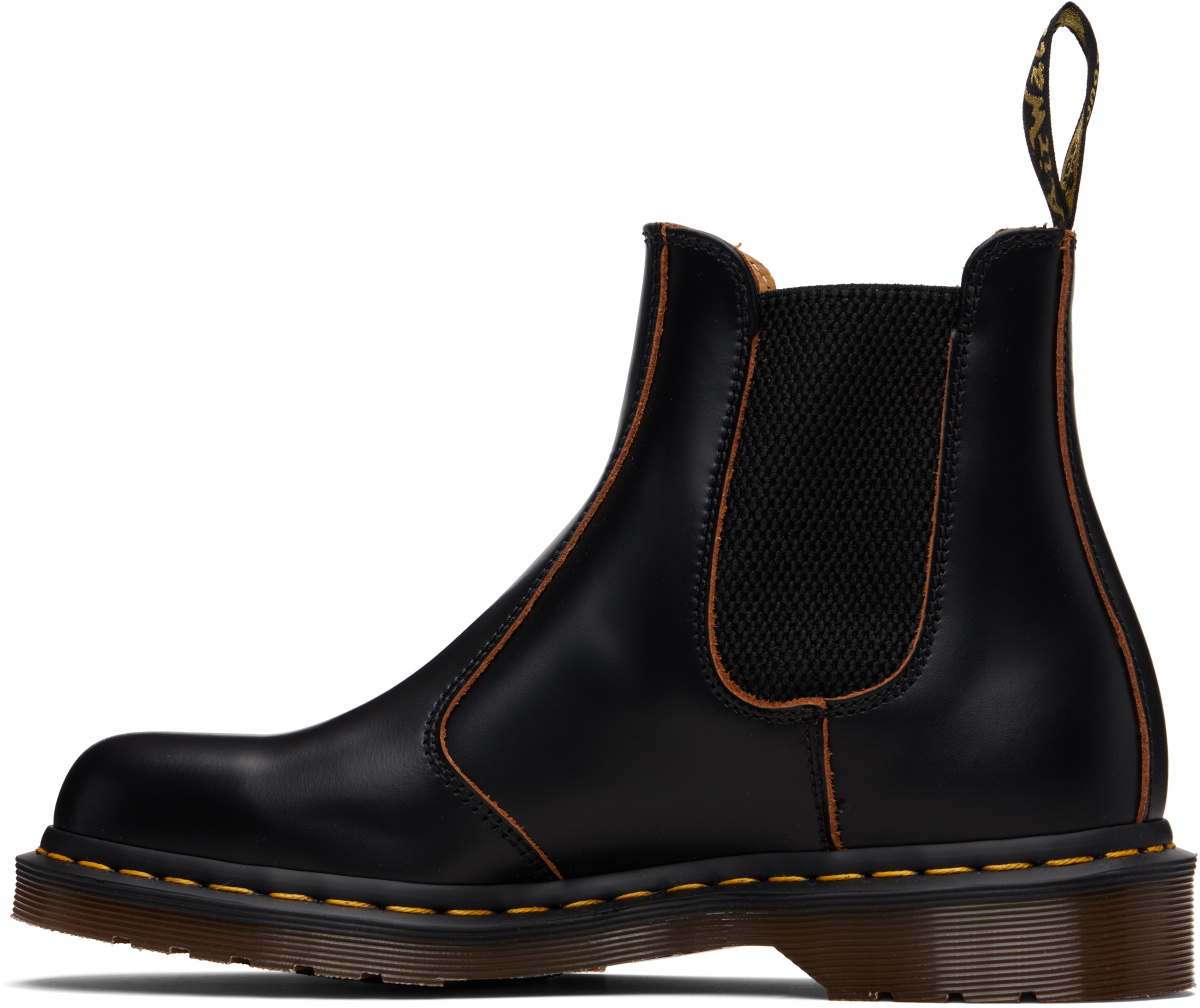 Dr. Martens Black 2976 Vintage Made In England Chelsea Boots