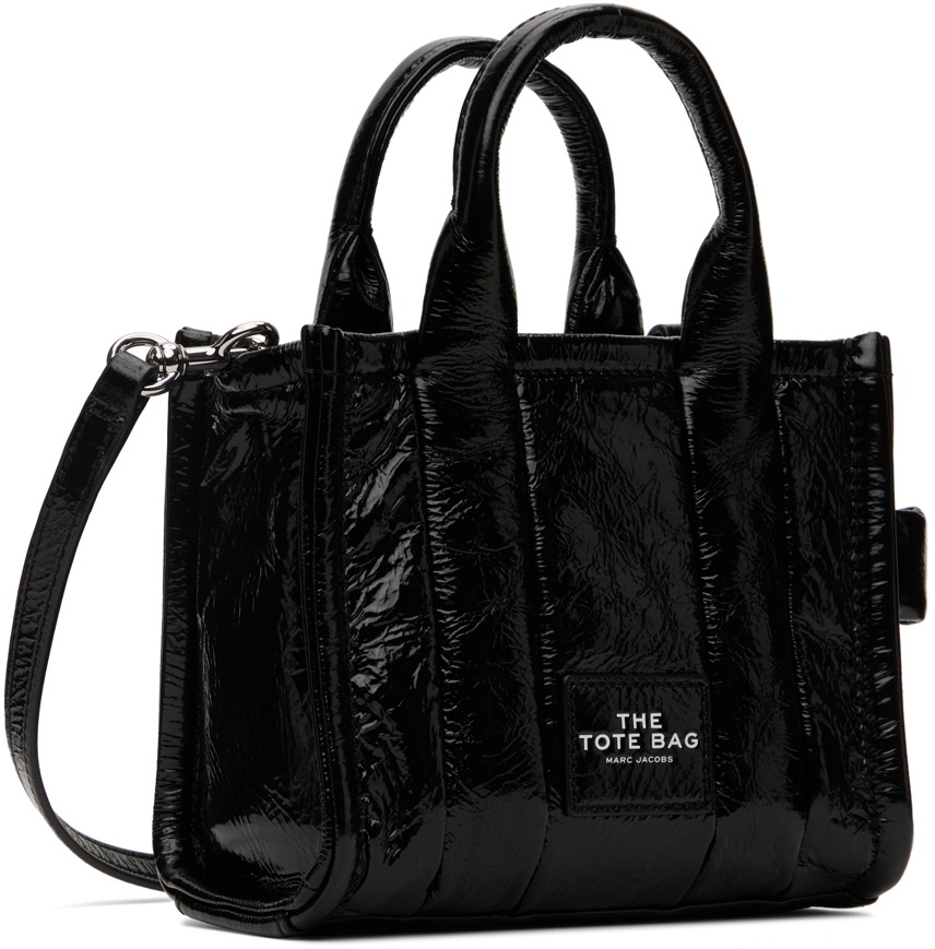 Marc Jacobs The Shiny Crinkle Micro Tote Bubblegum Leather Crossbody main image 0