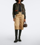 Sacai Layered technical bomber jacket