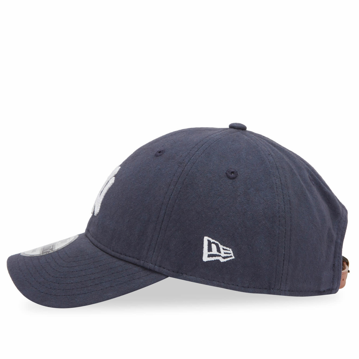New Era NY Yankees Canvas 9Twenty Adjustable Cap in Navy 