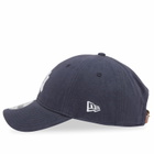 New Era NY Yankees Canvas 9Twenty Adjustable Cap in Navy 