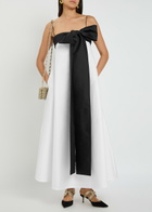 Bernadette Bailey Taffeta Midi Dress Black