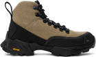 ROA Beige & Black Andreas Boots
