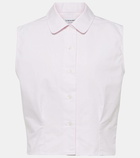 Thom Browne Sleeveless cotton shirt