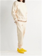 ADIDAS CONSORTIUM - Pharrell Williams Basics Tapered Loopback Cotton-Jersey Sweatpants - Neutrals