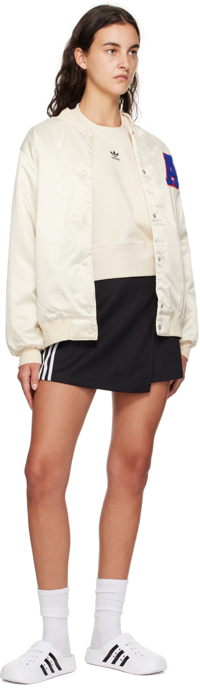 adidas Originals Off-White Collegiate Bomber Jacket