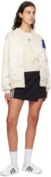 adidas Originals Off-White Collegiate Bomber Jacket