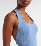 Hunza G Sandy halterneck swimsuit