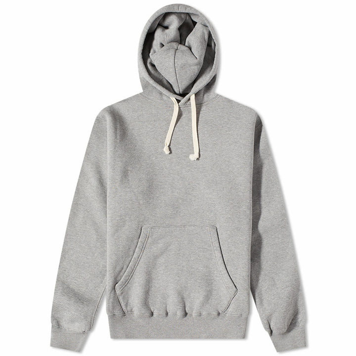 Photo: Beams Plus Men's Pullover Hoody in Heather Grey