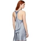 alexanderwang.t Blue Wash and Go Tank Top