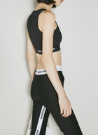 Rabanne Logo Cropped Tank Top