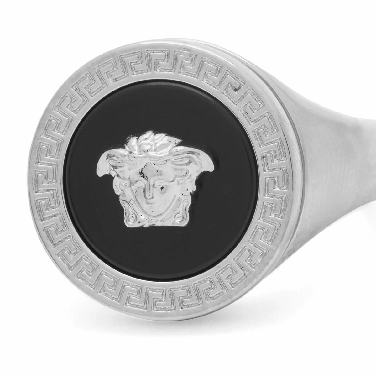 Black versace ring hotsell
