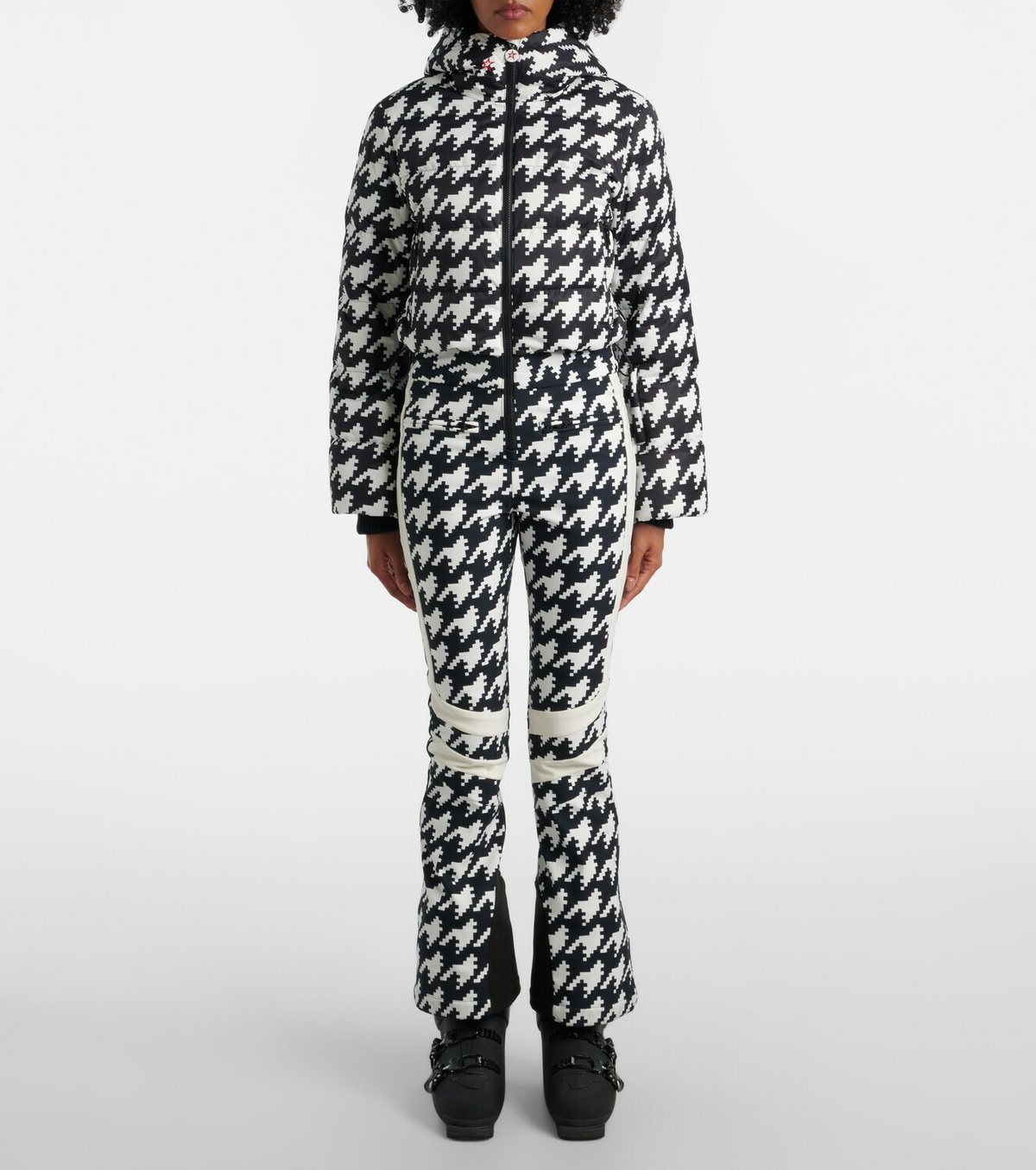 Perfect Moment Polar houndstooth ski suit